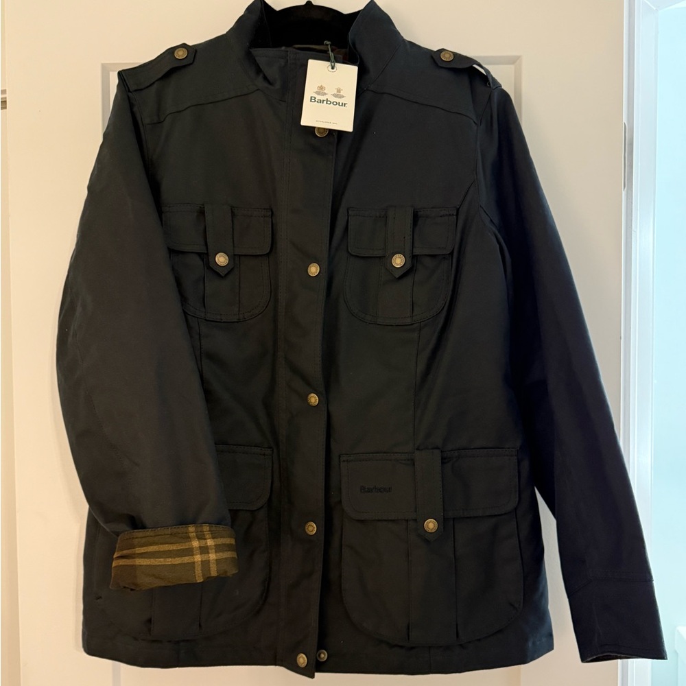 NWT Barbour Defence Wax Jacket